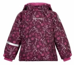 Minymo Winterjacke Grape Wine Wasserdicht Doppelzipper