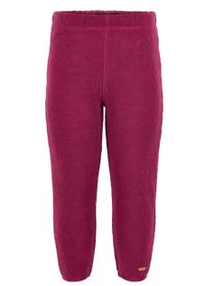 Minymo Mädchen Fleecehose Red Plum