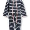 Minymo Mädchen Fleeceoverall Le88 Navy/weiß Gestreift Mit Rose´ -Baby Produkte Geschäft minymo fleeceoverall le 88 rose 1280x1280