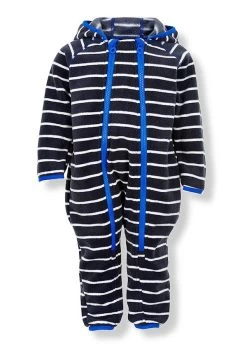 Minymo Jungen Fleeceoverall Le88 Navy/weiß Gestreift Mit Royal -Baby Produkte Geschäft minymo le 88 fleeceoverall blau 1280x1280
