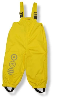 Minymo Baby Regenhose Gelb Mit Trägern Kind15