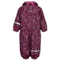 Minymo Mädchen Schneeoverall Grape Wine OXFORD Doppelzipper