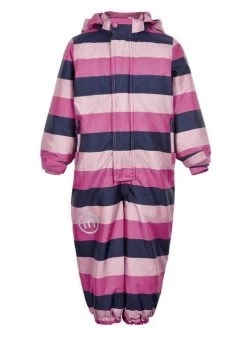 Minymo Skianzug Atmungsaktiv Pink/softrose Blockstreifen Le92