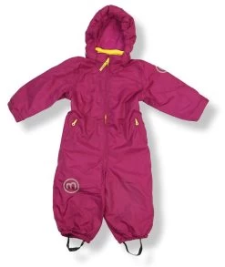 Minymo Kinder Skianzug Td31 Fuchsia Uni Dunkel Pink