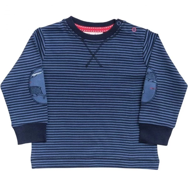 Langarmshirt Blau Ringelstreifen Biobaumwolle 3 Langarmshirt Blau Ringelstreifen Biobaumwolle