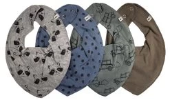 Pippi Baby Halstücher Dusty Shades 4er Pack