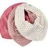 Pippi Mädchen Halstücher 3er Pack Misty Rose Dots