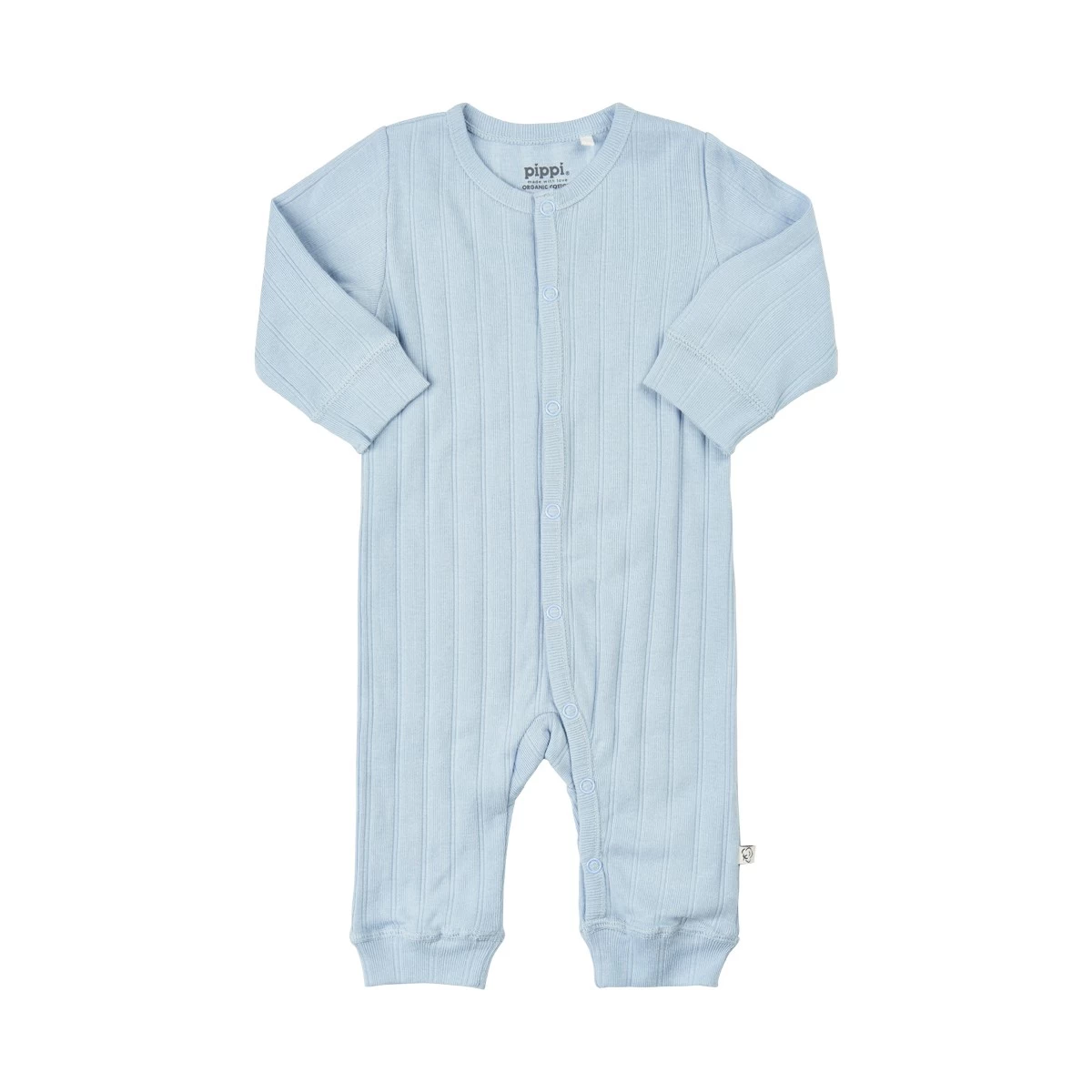 Pippi Baby Overall GOTS Hellblau Organic Bio Baumwolle 3 Pippi Baby Overall GOTS Hellblau Organic Bio Baumwolle