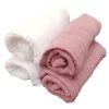Pippi Babywear Mulltücher 4er Pack Weiß/altrosa Organic Baumwolle