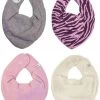 Pippi Halstücher 4er Pack Rosa Zebra & Dots -Baby Produkte Geschäft pippi4er rosazebra 1280x1280