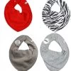 Pippi Halstücher 4er Pack Zebra Mix -Baby Produkte Geschäft rot zebra 4er halstucher pippi 1280x1280