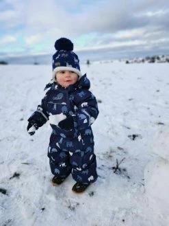 Celavi Schneeoverall Rauchblau Mit Elefanten -Baby Produkte Geschäft schneeanzug celavi kinder 1280x1280 1