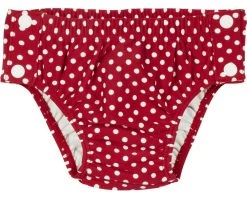 Playshoes Schwimmwindel Rot Pünktchen Baby Badehose Mit Druckknöpfen