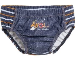 Playshoes Baby Schwimmwindel Jeansblau Ahoi