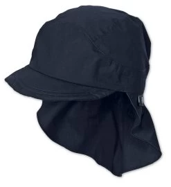 Sterntaler Kinder UV-Schutz Schirmmütze Marine Mit Nackenschutz