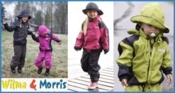 Wilma & Morris Outdoorjacke TYNSET Atmungsaktiv, Farbe Pink/schwarz -Baby Produkte Geschäft wilma und morris kinder regenbekleidung 1280x1280