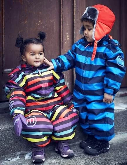 MINYMO Schneeanzug Atmungsaktiv Now12 Coffe Bean Braun Schneeflocken Skianzug Overall 4 MINYMO Schneeanzug Atmungsaktiv Now12 Coffe Bean Braun Schneeflocken Skianzug Overall – Bild 2